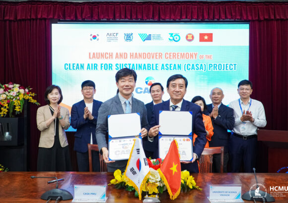 CASA-VN PROJECT LAUNCH AND HANDOVER CEREMONY AT HCMUS