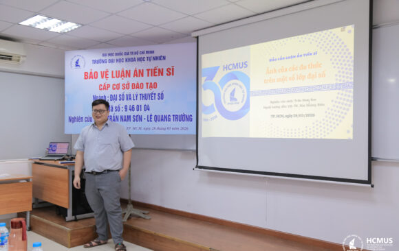 [DOCTORAL THESIS DEFENCE] RESEARCHER TRẦN NAM SƠN SUCCESSFULLY DEFENDS DOCTORAL THESIS IN ALGEBRA AND NUMBER THEORY
