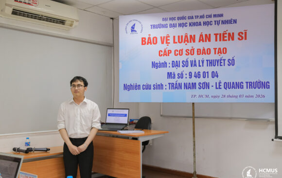 [DOCTORAL THESIS DEFENCE] RESEARCHER LÊ QUANG TRƯỜNG SUCCESSFULLY DEFENDS DOCTORAL THESIS IN ALGEBRA AND NUMBER THEORY