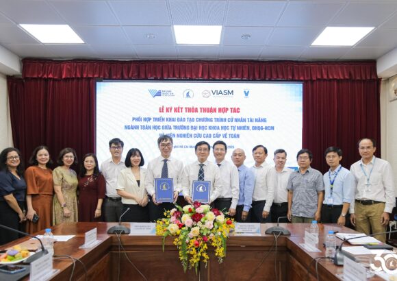 COLLABORATING TO IMPLEMENT THE MATHEMATICS TALENT BACHELOR’S PROGRAMME BETWEEN HCMUS AND THE VIET NAM INSTITUTE FOR ADVANCED STUDY IN MATHEMATICS