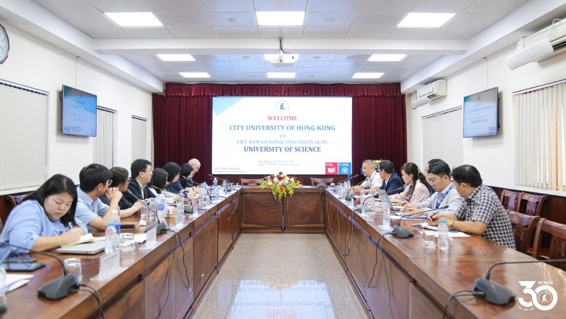 MEETING WITH CITY UNIVERSITY OF HONG KONG: EXPANDING HORIZONS FOR INTERNATIONAL EDUCATION AND RESEARCH