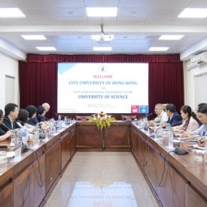 MEETING WITH CITY UNIVERSITY OF HONG KONG: EXPANDING HORIZONS FOR INTERNATIONAL EDUCATION AND RESEARCH