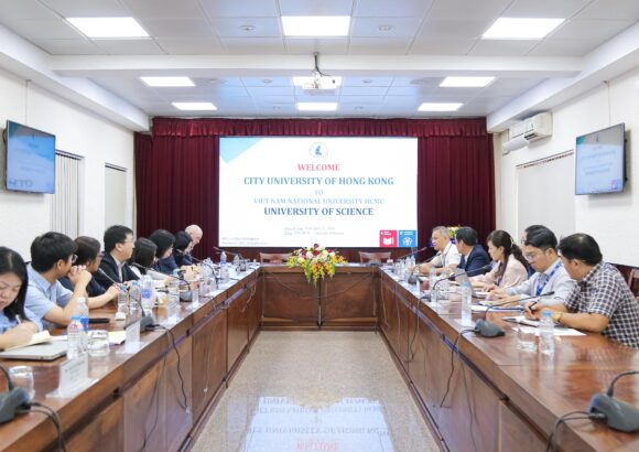 MEETING WITH CITY UNIVERSITY OF HONG KONG: EXPANDING HORIZONS FOR INTERNATIONAL EDUCATION AND RESEARCH