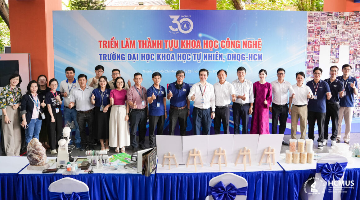 P4T00109 EXHIBITION OF OUTSTANDING SCIENTIFIC AND TECHNOLOGICAL ACHIEVEMENTS CELEBRATING THE 30TH ANNIVERSARY OF THE FOUNDING OF VNUHCM–UNIVERSITY OF SCIENCE