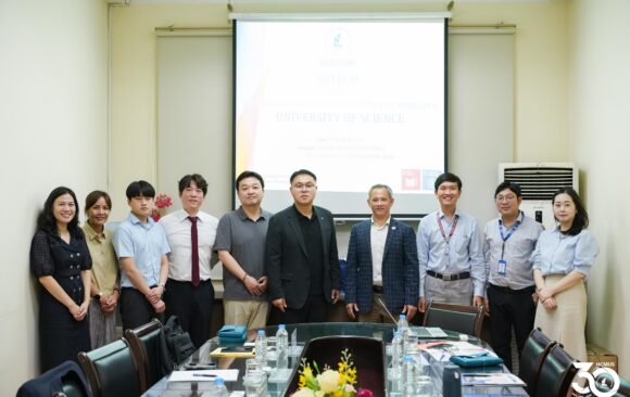 HCMUS WELCOMES DELEGATION FROM THE KOREA INSTITUTE OF INDUSTRIAL TECHNOLOGY (KITECH)