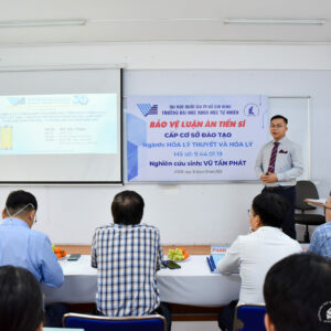 [DOCTORAL THESIS DEFENCE] RESEARCHER VŨ TẤN PHÁT SUCCESSFULLY DEFENDS DOCTORAL THESIS ON POTENTIAL BIOMASS-BASED RECHARGEABLE BATTERY MATERIALS