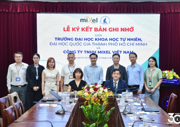 PARTNERSHIP AGREEMENT SIGNED BETWEEN VNUHCM-UNIVERSITY OF SCIENCE AND MIXEL VIET NAM CO., LTD.