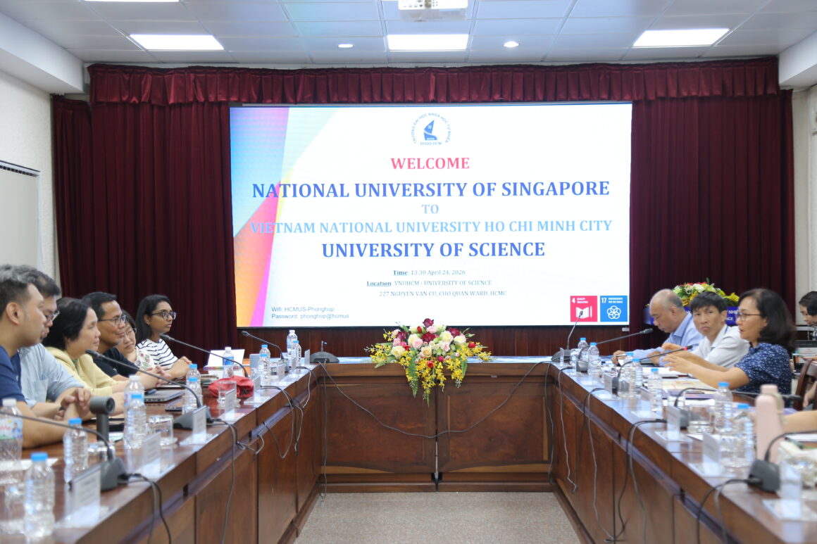 ACADEMIC COLLABORATION BETWEEN VNUHCM-UNIVERSITY OF SCIENCE AND THE NATIONAL UNIVERSITY OF SINGAPORE