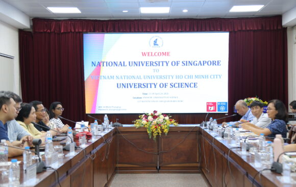 ACADEMIC COLLABORATION BETWEEN VNUHCM-UNIVERSITY OF SCIENCE AND THE NATIONAL UNIVERSITY OF SINGAPORE