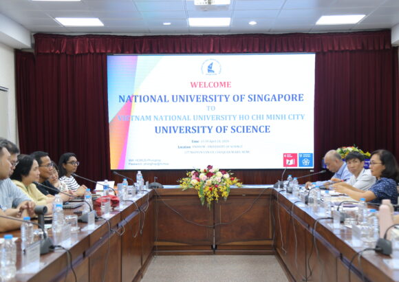 ACADEMIC COLLABORATION BETWEEN VNUHCM-UNIVERSITY OF SCIENCE AND THE NATIONAL UNIVERSITY OF SINGAPORE