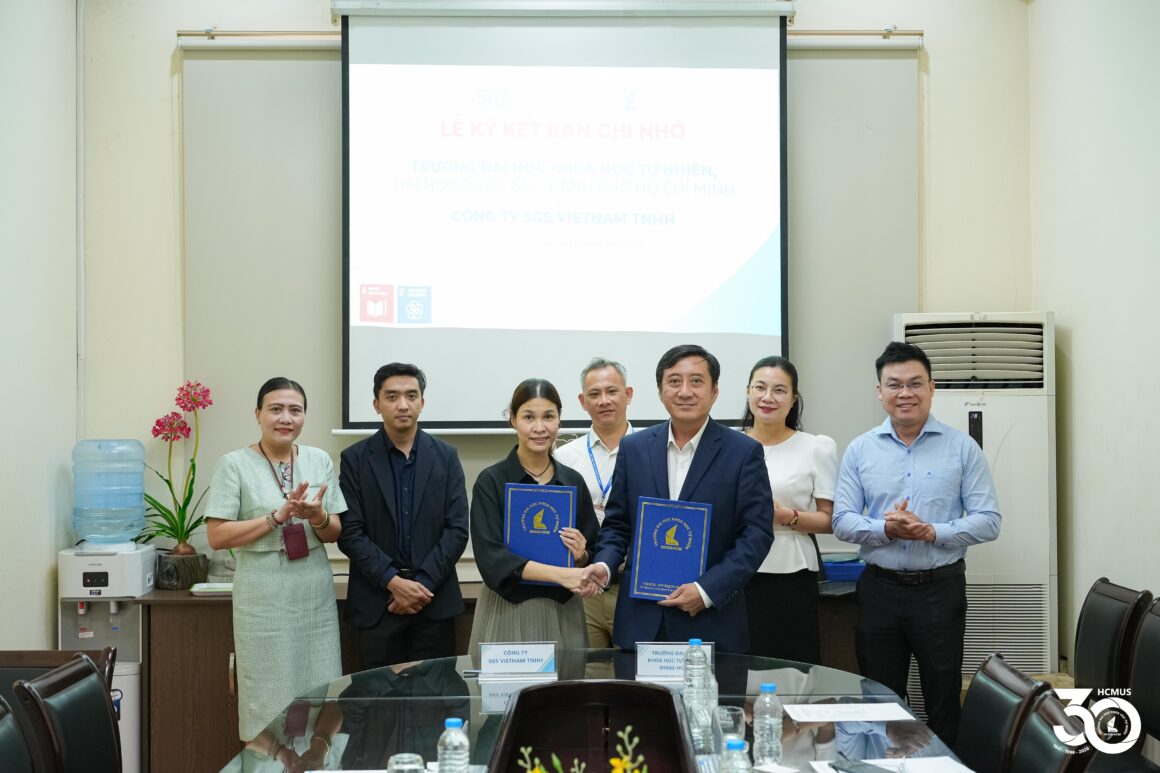 STRATEGIC PARTNERSHIP FORGED BETWEEN VNUHCM–UNIVERSITY OF SCIENCE AND SGS VIET NAM