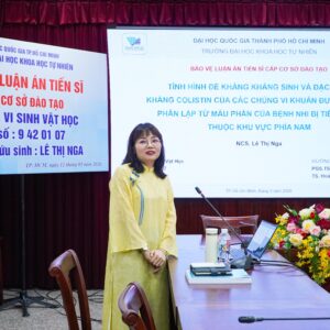 [DOCTORAL THESIS DEFENCE] DOCTORAL RESEARCHER LÊ THỊ NGA SUCCESSFULLY DEFENDS DOCTORAL THESIS ON ANTIBIOTIC RESISTANCE IN PAEDIATRIC ENTERIC BACTERIA