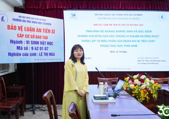 [DOCTORAL THESIS DEFENCE] DOCTORAL RESEARCHER LÊ THỊ NGA SUCCESSFULLY DEFENDS DOCTORAL THESIS ON ANTIBIOTIC RESISTANCE IN PAEDIATRIC ENTERIC BACTERIA