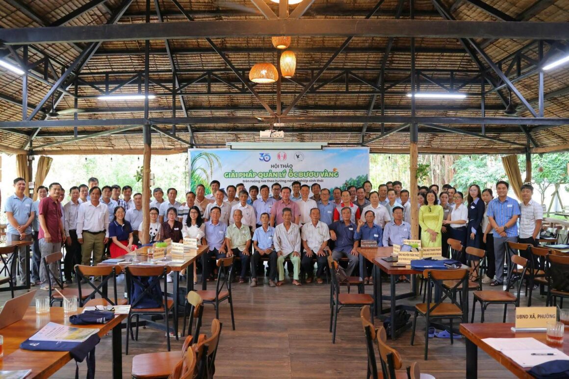 708254991_1472743644164248_8219732976555498352_n HCMUS AND DONG THAP SEEK ECOLOGICAL SOLUTIONS TO GOLDEN APPLE SNAIL MANAGEMENT