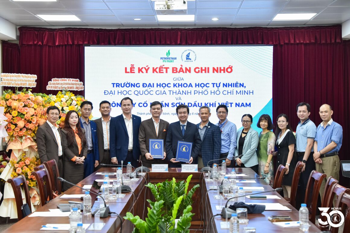 VNUHCM–UNIVERSITY OF SCIENCE AND PV PAINT STRENGTHEN COLLABORATION ON ADVANCED PAINT TECHNOLOGY RESEARCH AND DEVELOPMENT