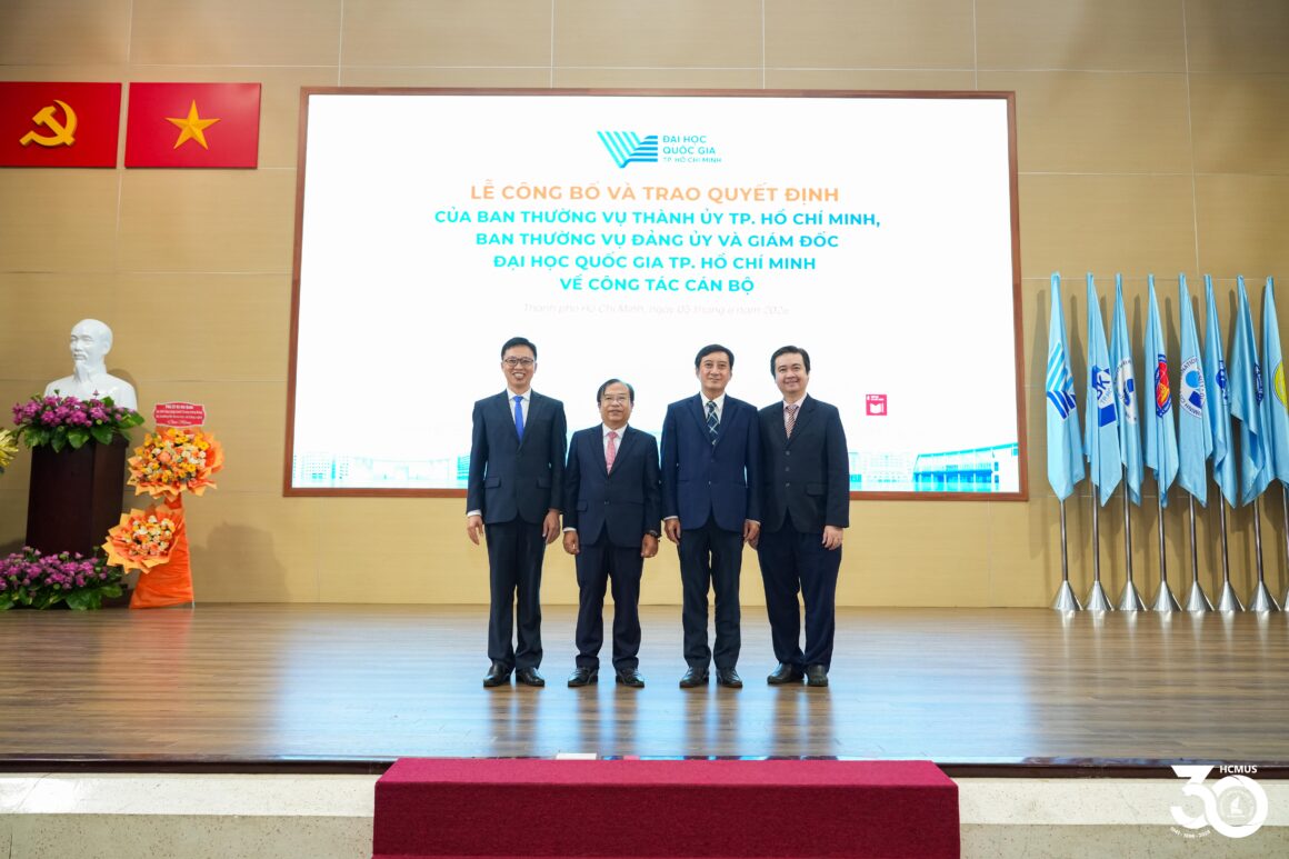 P4T01663 ANNOUNCEMENT AND PRESENTATION OF THE EXECUTIVE BOARD DECISIONS AT VNUHCM–UNIVERSITY OF SCIENCE