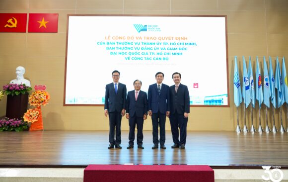 ANNOUNCEMENT AND PRESENTATION OF THE EXECUTIVE BOARD DECISIONS AT VNUHCM–UNIVERSITY OF SCIENCE