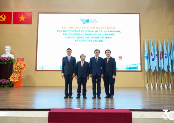 ANNOUNCEMENT AND PRESENTATION OF THE EXECUTIVE BOARD DECISIONS AT VNUHCM–UNIVERSITY OF SCIENCE