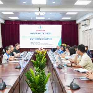 HCMUS WELCOMES VISITING PROFESSORS FROM THE UNIVERSITY OF TURKU, FINLAND