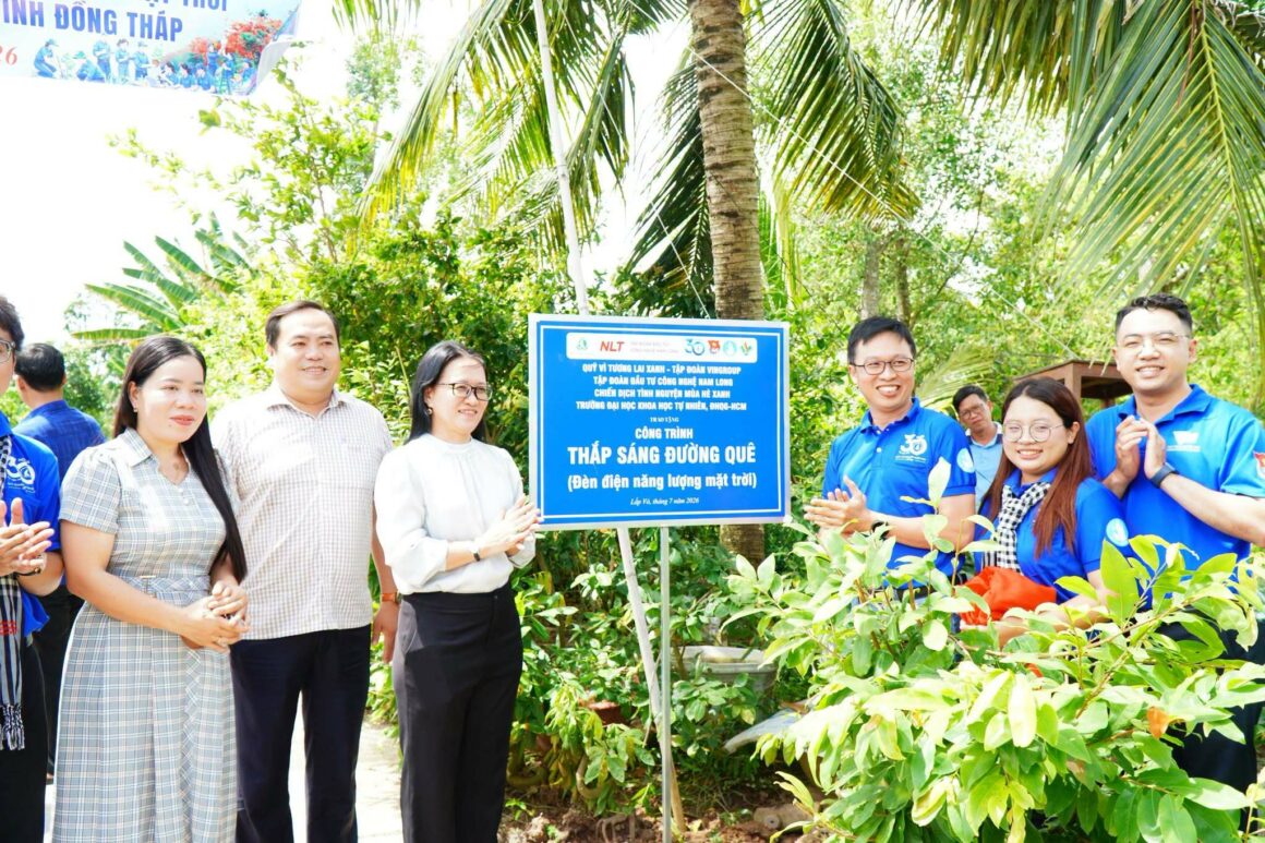 HCMUS GREEN SUMMER CAMPAIGN: A DAY OF MEANINGFUL COMMUNITY PROJECTS IN ĐONG THAP