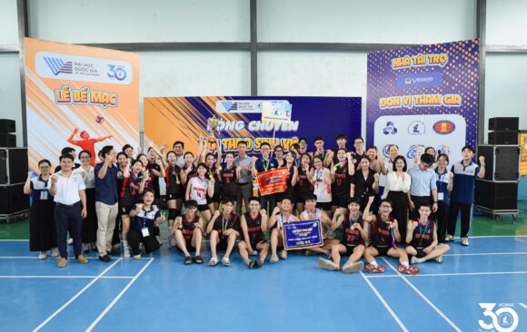 CAT_0799 VNUHCM–UNIVERSITY OF SCIENCE WOMEN’S TEAM CROWNED CHAMPIONS AT THE VNUHCM STUDENT SPORTS FESTIVAL VOLLEYBALL TOURNAMENT 2026