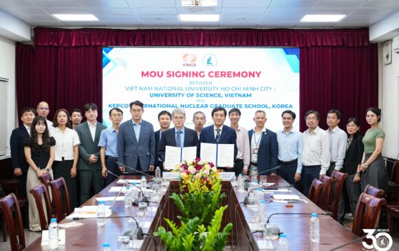 MEMORANDUM OF UNDERSTANDING SIGNED BETWEEN VNUHCM–UNIVERSITY OF SCIENCE AND KEPCO INTERNATIONAL NUCLEAR GRADUATE SCHOOL, KOREA