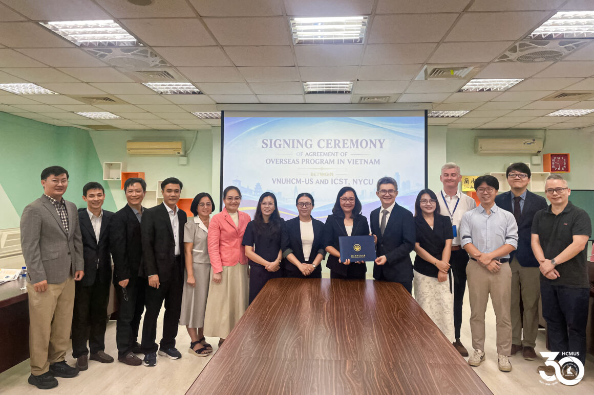 MOU-1 VNUHCM–UNIVERSITY OF SCIENCE (HCMUS) EXPANDS INTERNATIONAL COLLABORATION IN SEMICONDUCTOR EDUCATION AND RESEARCH
