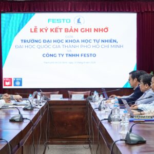 VNUHCM–UNIVERSITY OF SCIENCE AND FESTO SIGN COOPERATION AGREEMENT IN THE SEMICONDUCTOR SECTOR