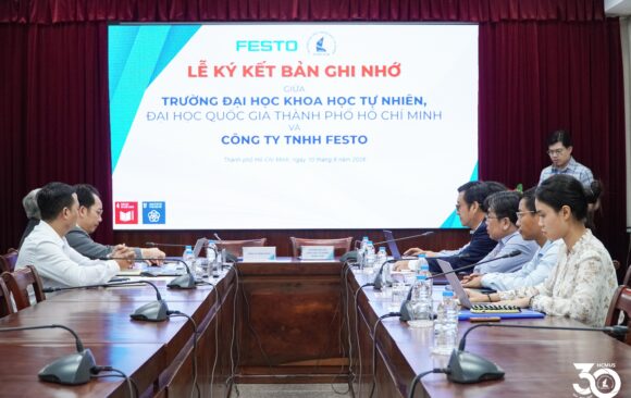 VNUHCM–UNIVERSITY OF SCIENCE AND FESTO SIGN COOPERATION AGREEMENT IN THE SEMICONDUCTOR SECTOR