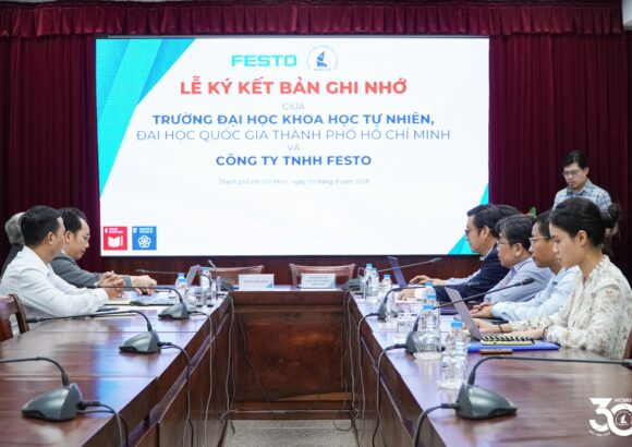 VNUHCM–UNIVERSITY OF SCIENCE AND FESTO SIGN COOPERATION AGREEMENT IN THE SEMICONDUCTOR SECTOR