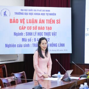[DOCTORAL THESIS DEFENCE] DOCTORAL RESEARCHER TRẦN MINH HỒNG LĨNH SUCCESSFULLY DEFENDS DOCTORAL THESIS ON SHORTENING MATURATION TIME IN RICE PLANTS