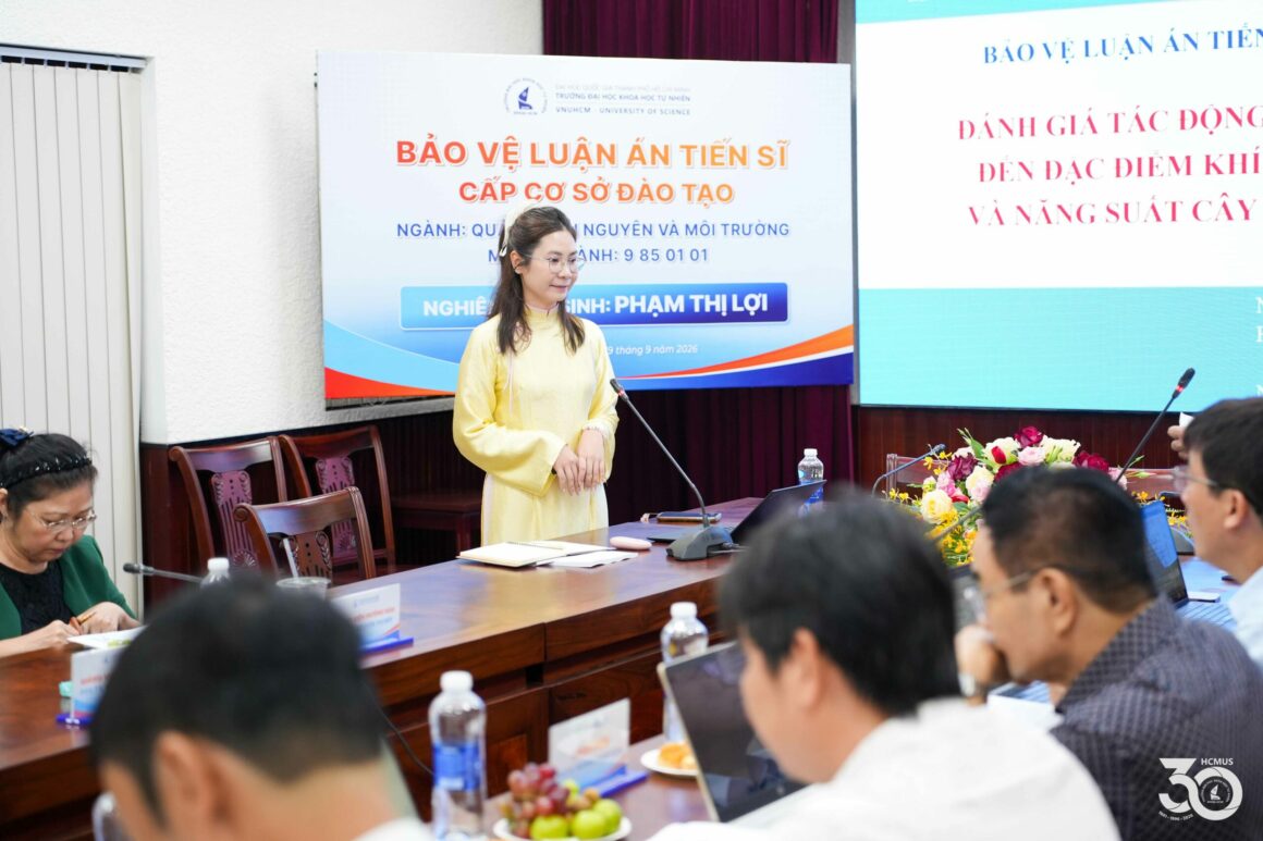 [DOCTORAL THESIS DEFENCE] DOCTORAL RESEARCHER PHẠM THỊ LỢI SUCCESSFULLY DEFENDS THESIS ON THE IMPACTS OF CLIMATE CHANGE ON COFFEE YIELDS IN THE CENTRAL HIGHLANDS