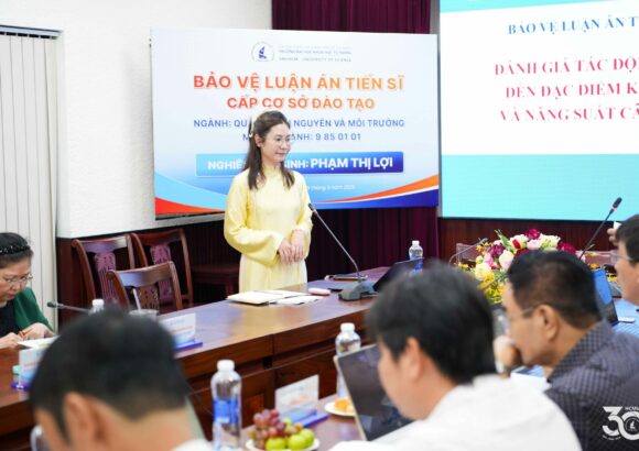 [DOCTORAL THESIS DEFENCE] DOCTORAL RESEARCHER PHẠM THỊ LỢI SUCCESSFULLY DEFENDS THESIS ON THE IMPACTS OF CLIMATE CHANGE ON COFFEE YIELDS IN THE CENTRAL HIGHLANDS