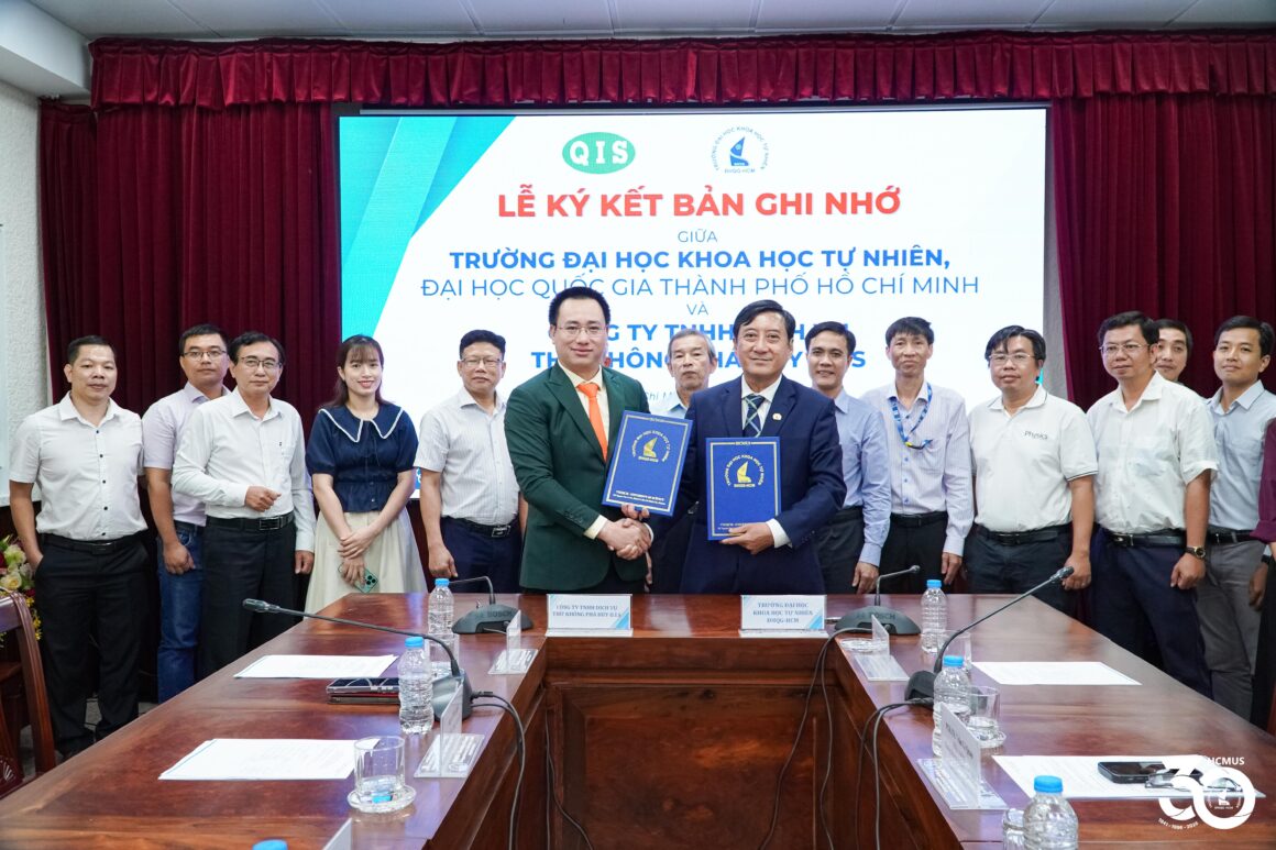 P4T06690 MEMORANDUM OF COOPERATION ON TRAINING SIGNED BETWEEN VNUHCM–UNIVERSITY OF SCIENCE AND Q.I.S COMPANY