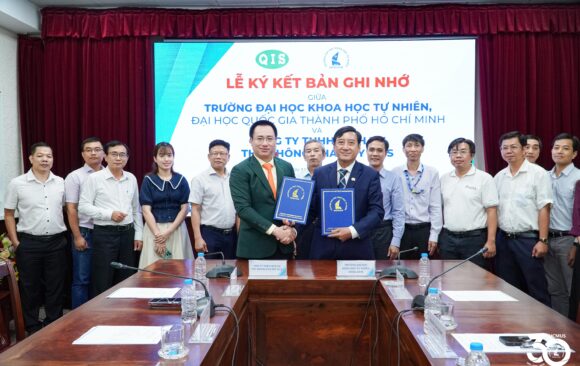 MEMORANDUM OF COOPERATION ON TRAINING SIGNED BETWEEN VNUHCM–UNIVERSITY OF SCIENCE AND Q.I.S COMPANY