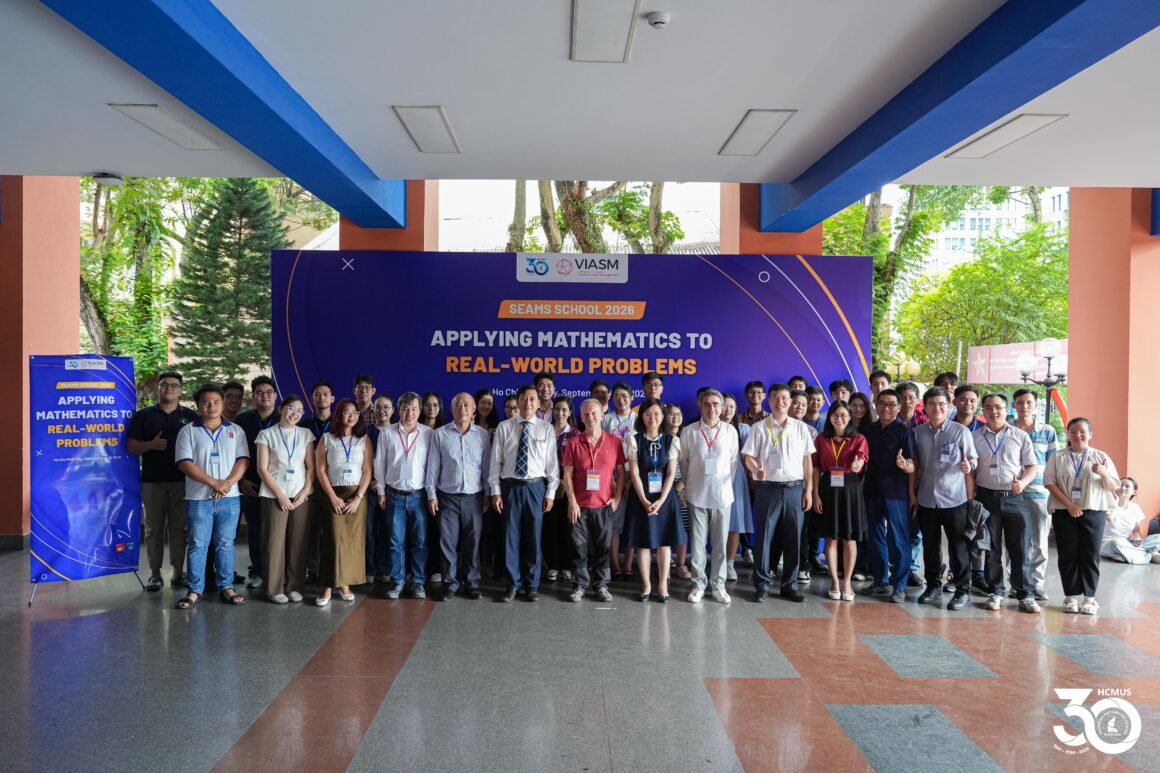VIASM-9 OPENING CEREMONY OF SEAMS SCHOOL 2026: “APPLYING MATHEMATICS TO REAL-WORLD PROBLEMS”