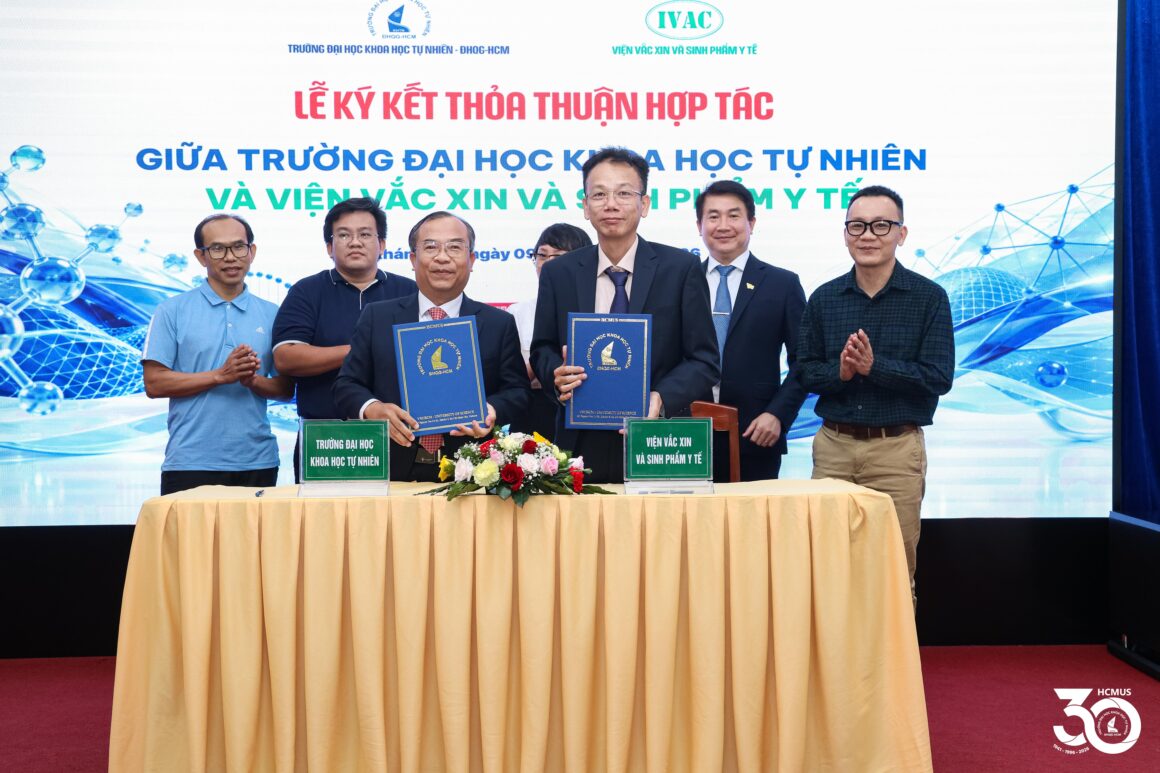 VNUHCM–UNIVERSITY OF SCIENCE AND IVAC COLLABORATE ON VACCINE RESEARCH AND TECHNOLOGY DEVELOPMENT