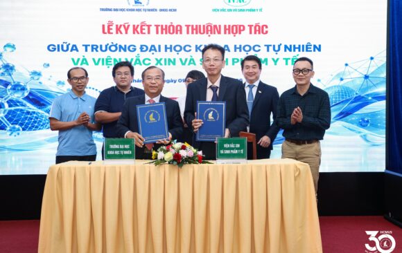 VNUHCM–UNIVERSITY OF SCIENCE AND IVAC COLLABORATE ON VACCINE RESEARCH AND TECHNOLOGY DEVELOPMENT