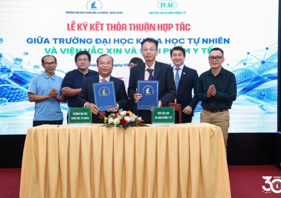 VNUHCM–UNIVERSITY OF SCIENCE AND IVAC COLLABORATE ON VACCINE RESEARCH AND TECHNOLOGY DEVELOPMENT