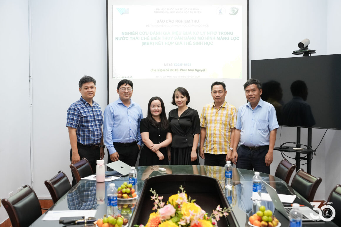 [VNUHCM S&T PROJECT EVALUATION] NITROGEN REMOVAL FROM SEAFOOD PROCESSING WASTEWATER USING A MEMBRANE BIOREACTOR (MBR) COMBINED WITH BIOLOGICAL CARRIERS