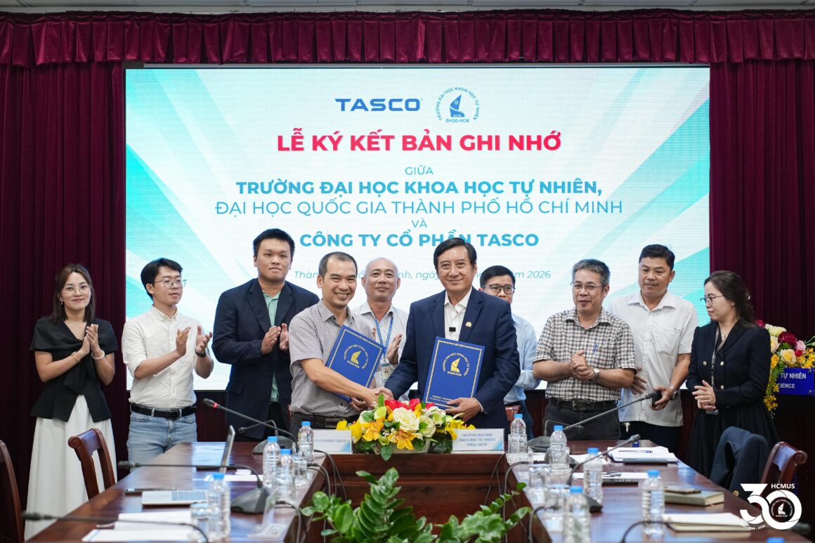 VNUHCM–UNIVERSITY OF SCIENCE SIGNS COOPERATION AGREEMENT WITH TASCO JOINT STOCK COMPANY