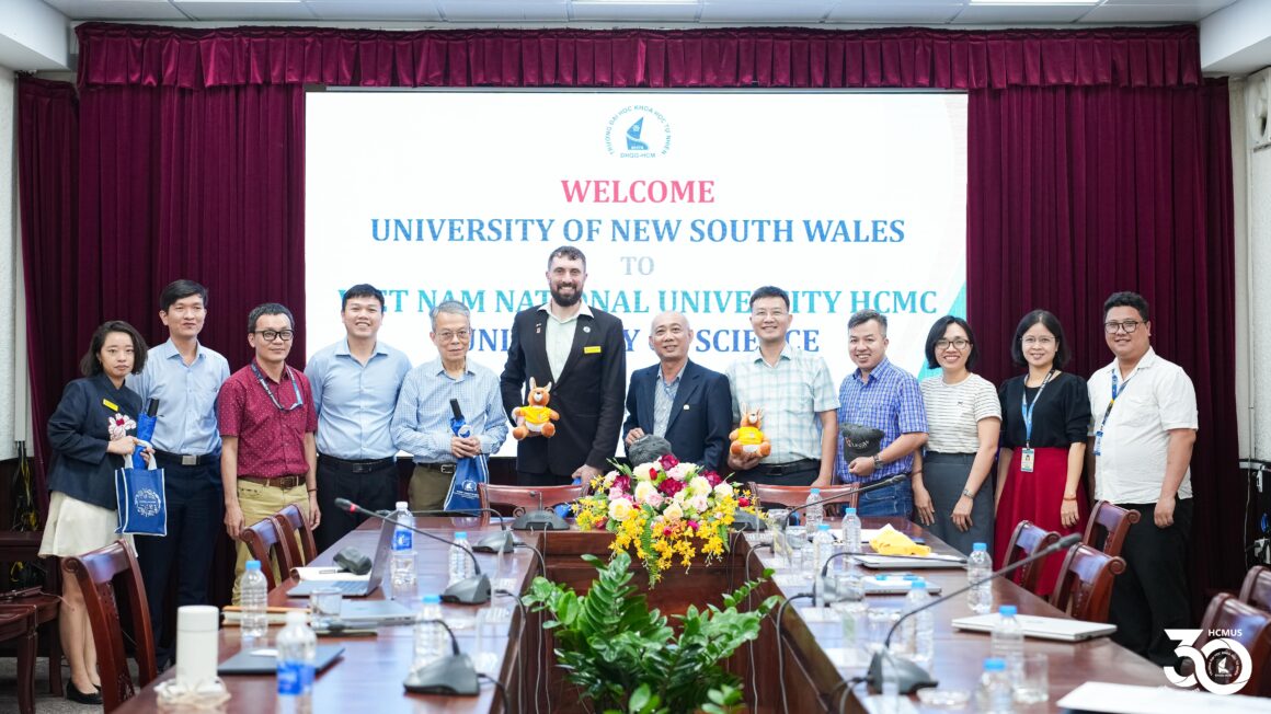 VNUHCM–UNIVERSITY OF SCIENCE EXPLORES COLLABORATION OPPORTUNITIES WITH UNSW SYDNEY (AUSTRALIA)