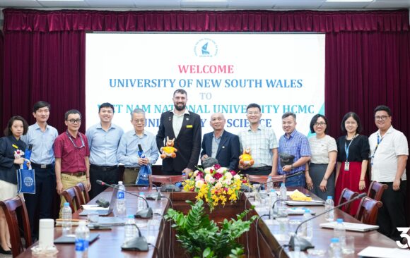 VNUHCM–UNIVERSITY OF SCIENCE EXPLORES COLLABORATION OPPORTUNITIES WITH UNSW SYDNEY (AUSTRALIA)