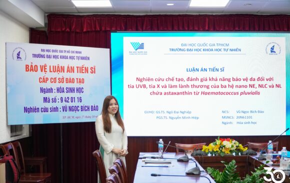 [DOCTORAL THESIS DEFENCE] DOCTORAL RESEARCHER VŨ NGỌC BÍCH ĐÀO SUCCESSFULLY DEFENDS THESIS ON LIPID-BASED NANOSYSTEMS FOR SKIN PROTECTION AND WOUND HEALING
