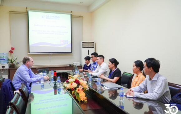 VNUHCM–UNIVERSITY OF SCIENCE MEETS WITH THE FINNISH COUNSELLOR FOR EDUCATION AND SCIENCE